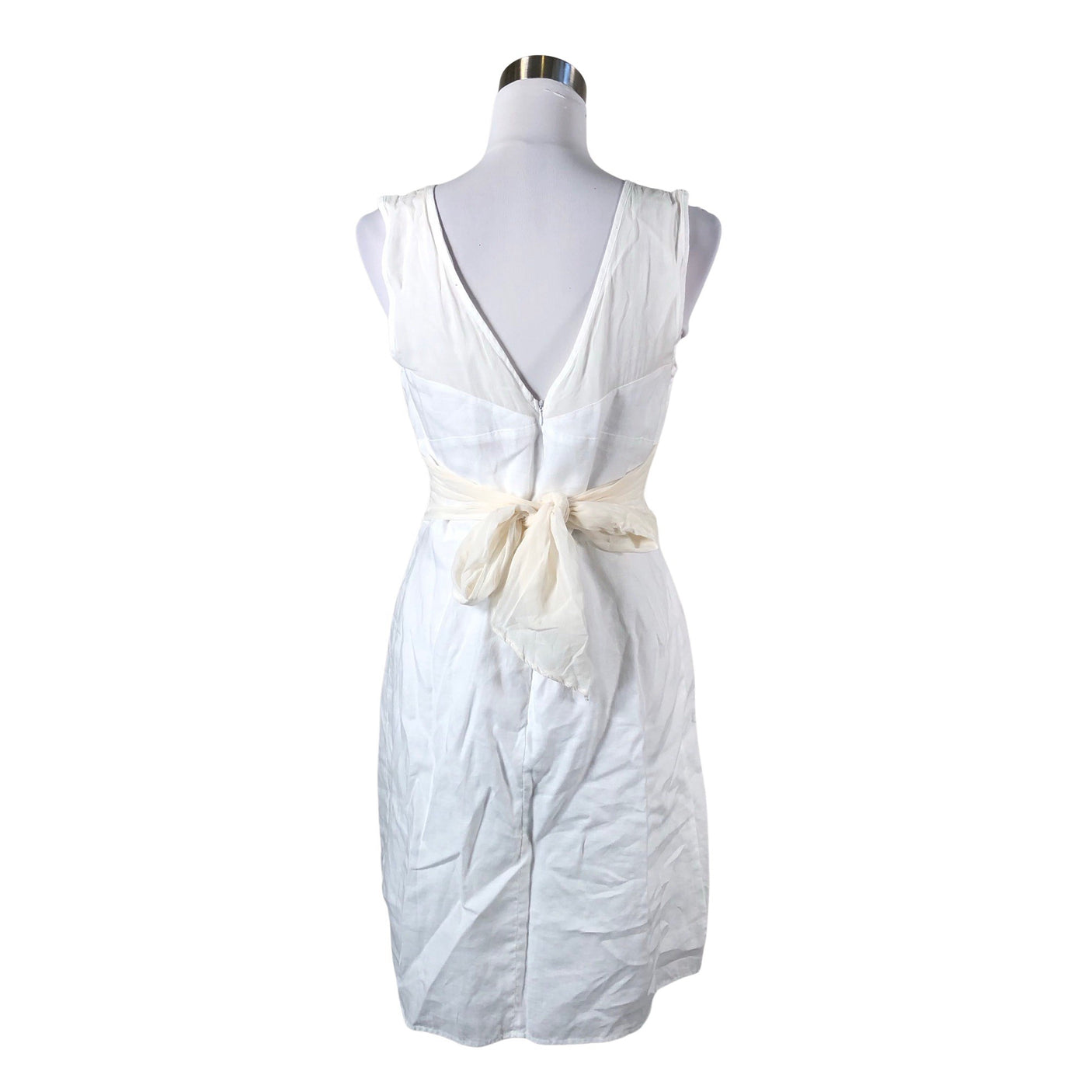 Unisex Derhy - Summer dress, size 40 - White (2)