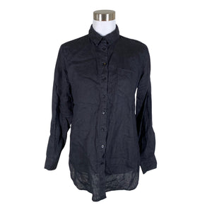 Unisex Nanso - Collared shirt, size 36 - Black (1)