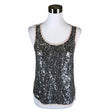 Unisex Saint Tropez - Party top, size 34 - Silver ()
