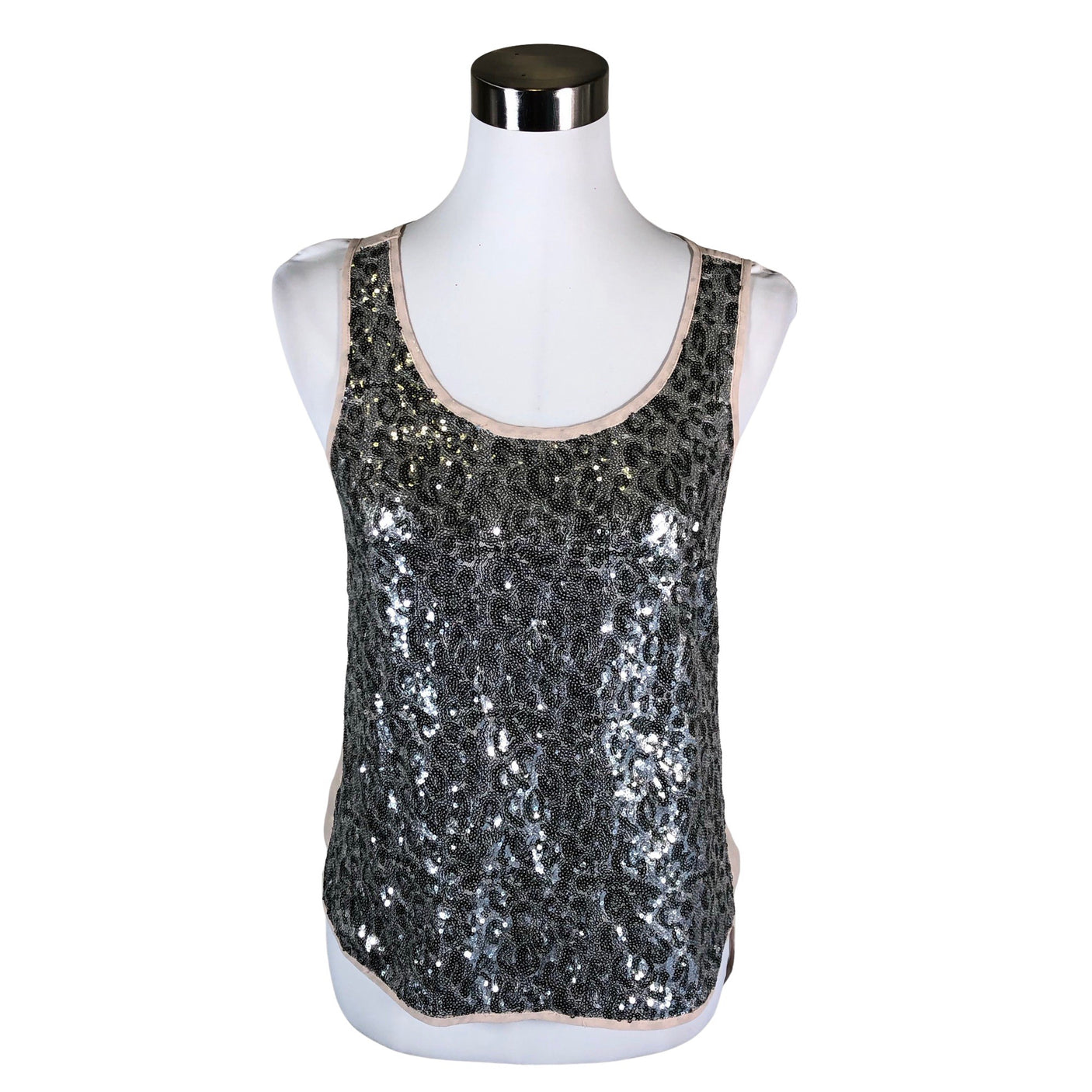 Unisex Saint Tropez - Party top, size 34 - Silver (1)
