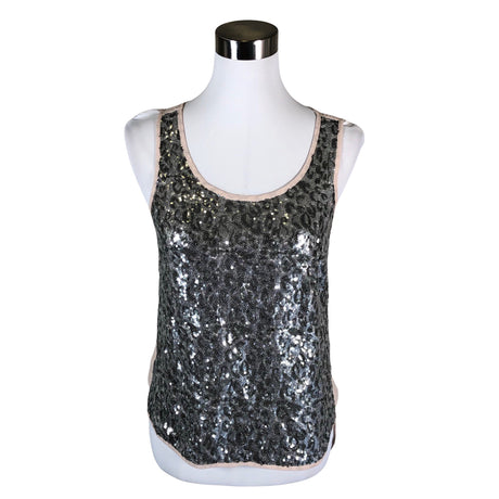 Unisex Saint Tropez - Party top, size 34 - Silver ()