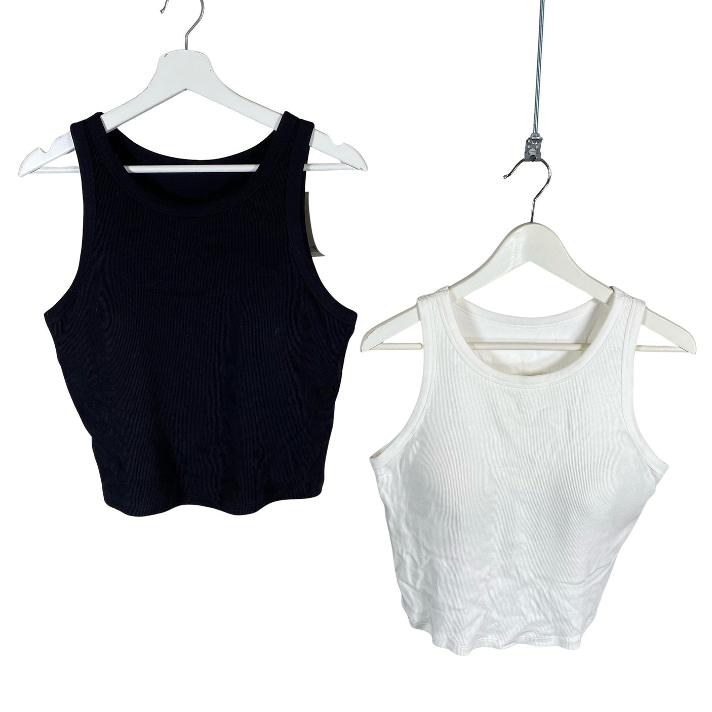 Unisex Uniqlo - Tricot tank top, size 42 - Black (1)