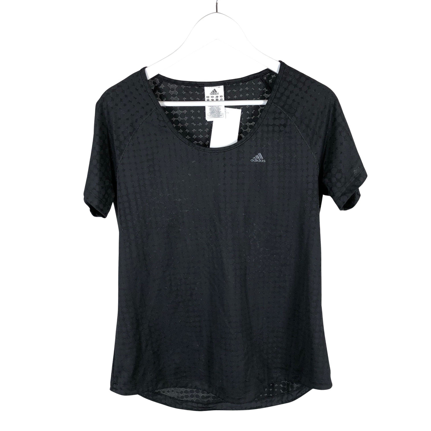 Unisex Adidas - Sports shirt, short sleeve, size 42 - Black (1)