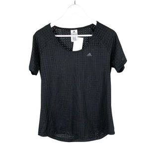 Unisex Adidas - Sports shirt, short sleeve, size 42 - Black (1)
