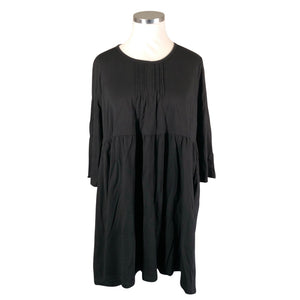 Unisex Ulla Popken - Tricot dress, size 50 - Black (1)