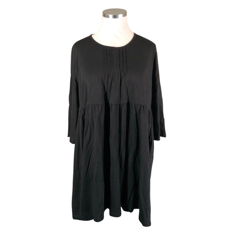 Unisex Ulla Popken - Tricot dress, size 50 - Black ()