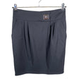 Unisex Hugo Boss - Fabric skirt, size 40 - Black ()