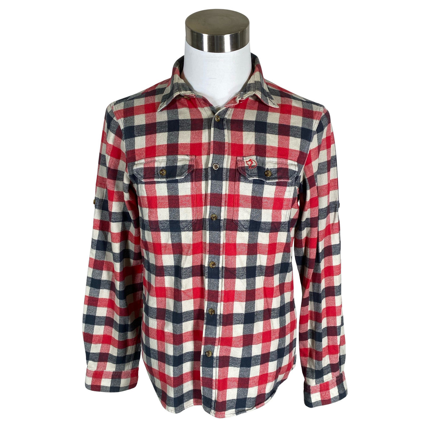 Unisex Fjällräven - Flannel shirt, size M - Red (1)