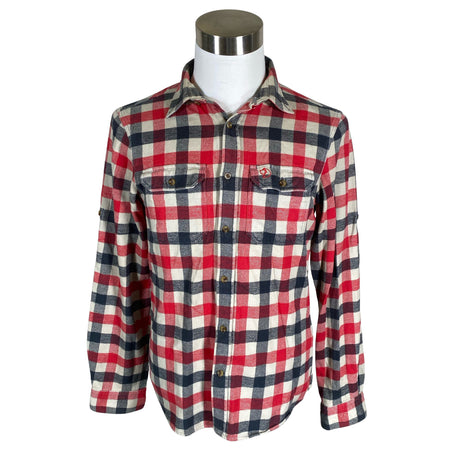 Unisex Fjällräven - Flannel shirt, size M - Red ()