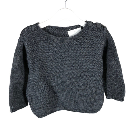 Unisex Handmade - Sweater, size 134 - 140 - Gray ()