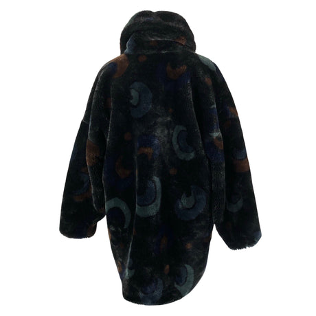 Unisex Skila - Faux fur coat, size 42 - Black (2)