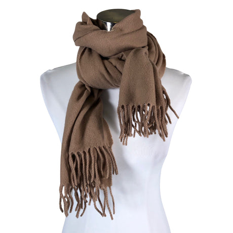 Unisex Pashmina - Scarf, size Maxi - Brown ()