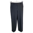 Unisex Selected - Straight leg trousers, size 34 - Black ()