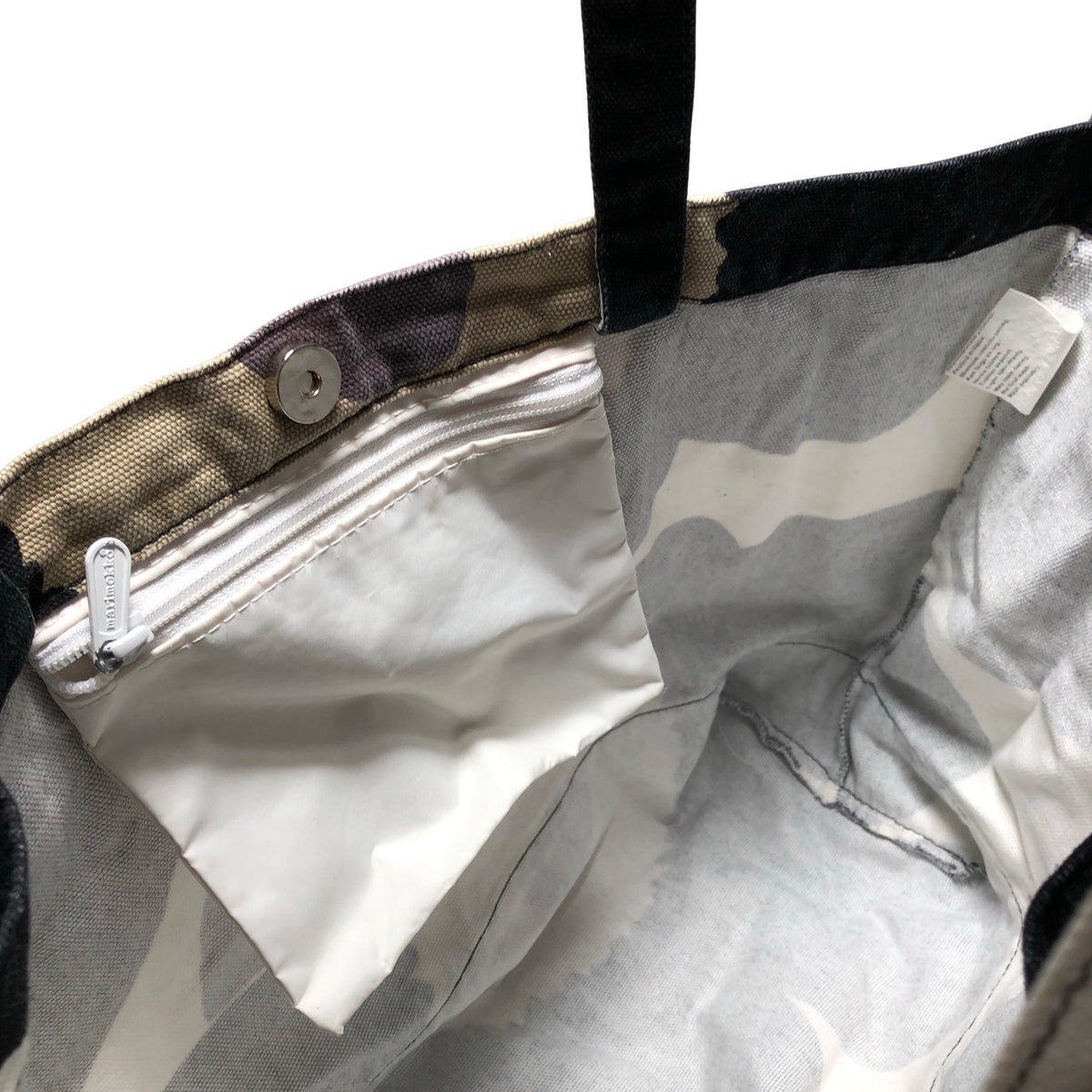 Unisex Marimekko - Handbag, size Maxi - Black (2)