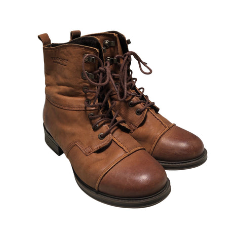 Unisex Ten Points - Ankle boots, size 39 - Brown (2)