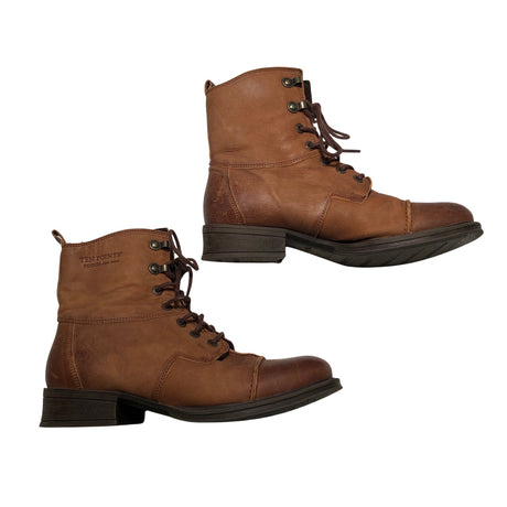 Unisex Ten Points - Ankle boots, size 39 - Brown ()