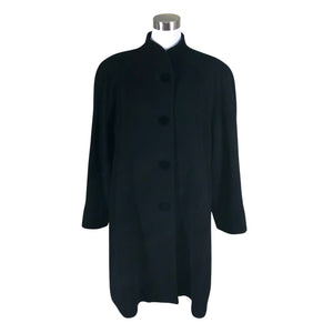 Unisex Mansfield - Wool coat, size 38 - Black (1)