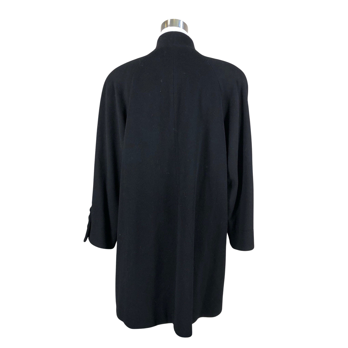 Unisex Mansfield - Wool coat, size 38 - Black (2)