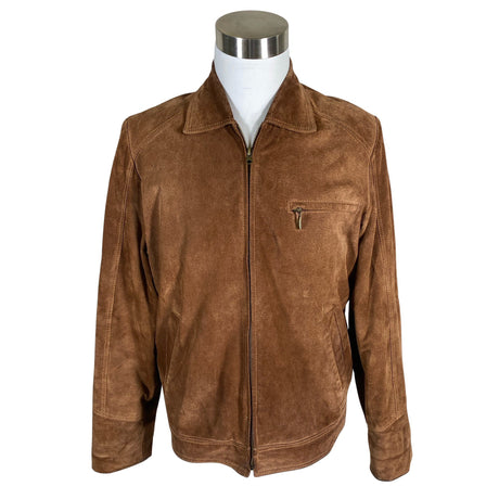 Unisex Saki - Leather jacket, size XL - Brown ()