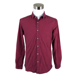 Unisex Esprit - Collared shirt, size L - Red (1)