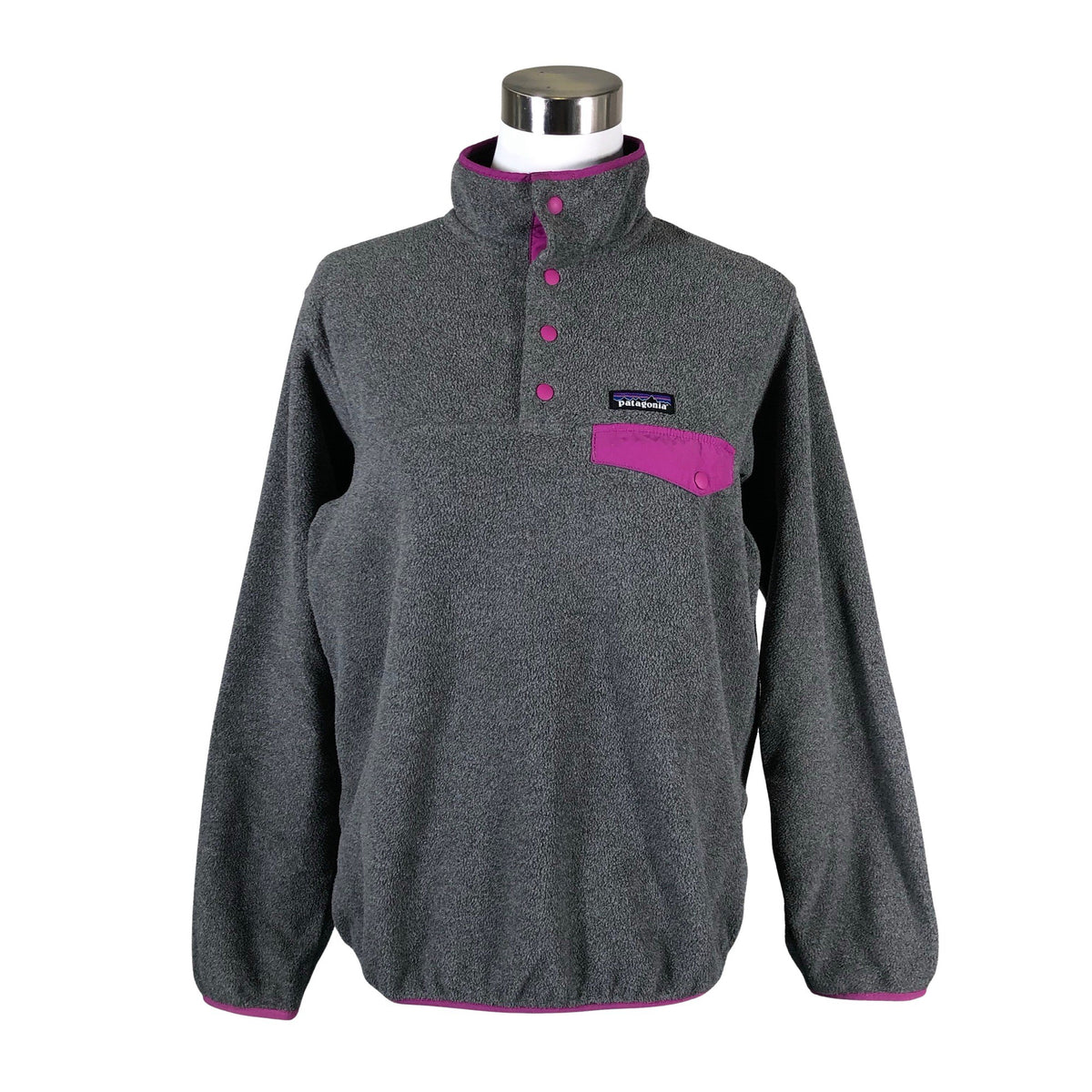 Unisex Patagonia - Fleece shirt, size 36 - Gray (1)