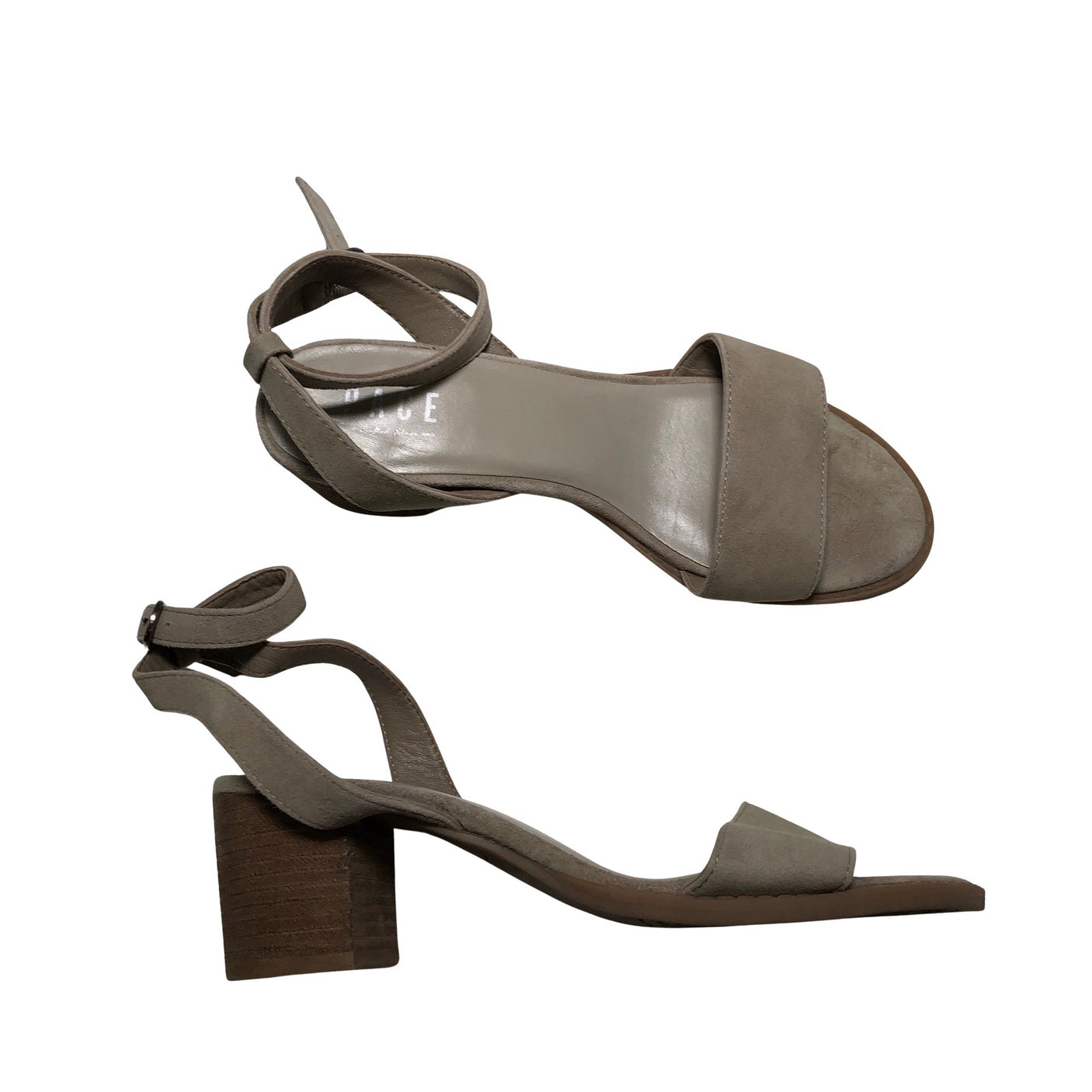 Unisex Pace - Heeled sandals, size 38 - Gray (1)