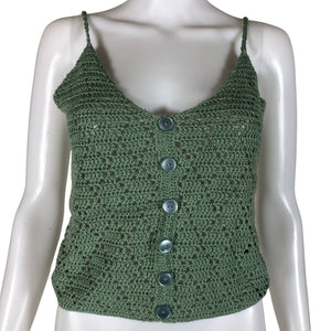 Unisex Handmade - Top, size 36 - Green (1)