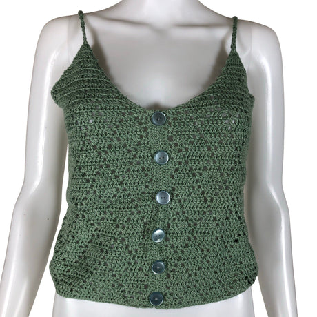 Unisex Handmade - Top, size 36 - Green ()