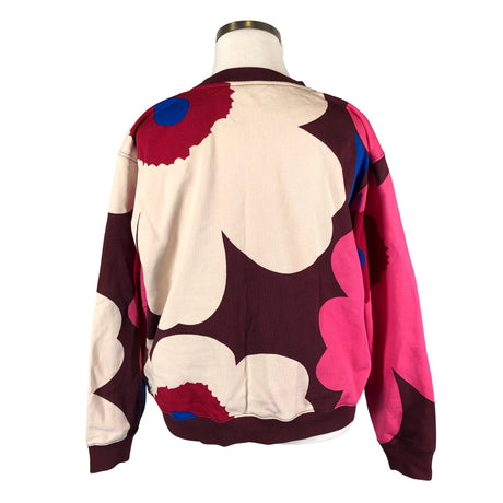 Unisex Marimekko - Sweatshirt, size 42 - Wine red (2)