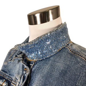 Unisex Anna Justper - Denim jacket, size 34 - Blue (3)