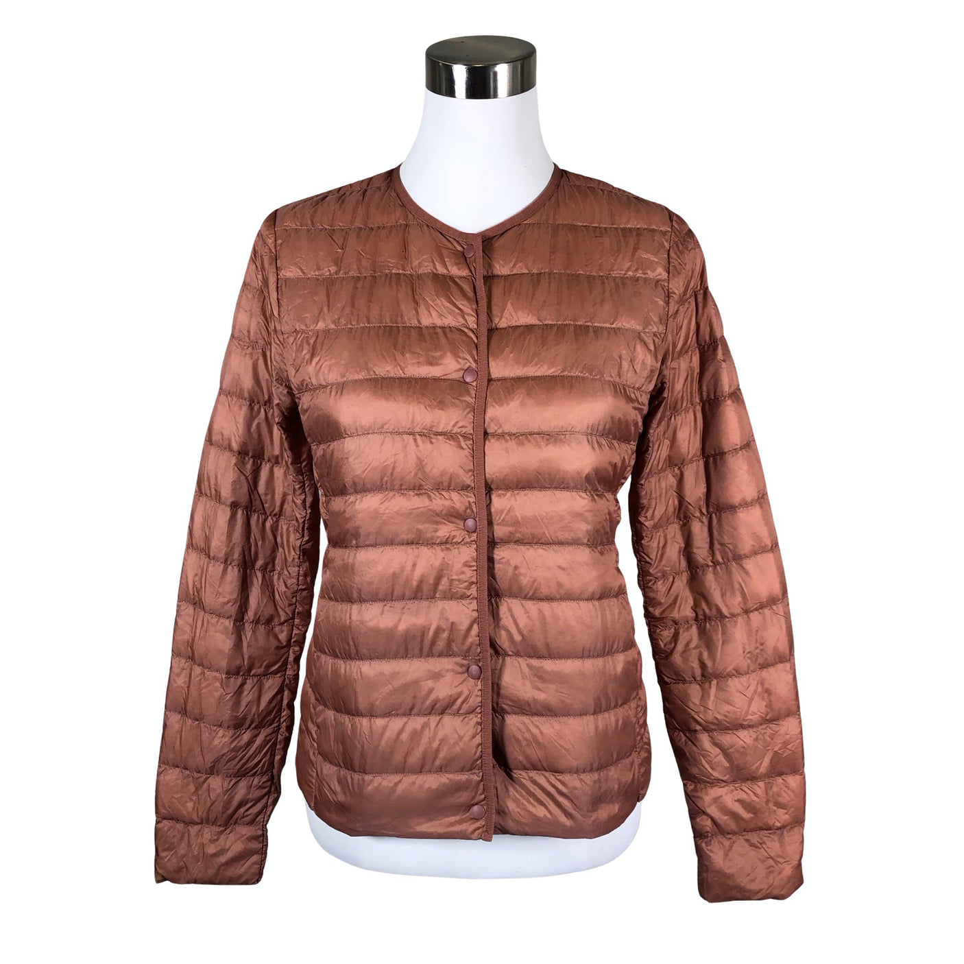 Unisex Uniqlo - Light down jacket, size 36 - Light pink (1)