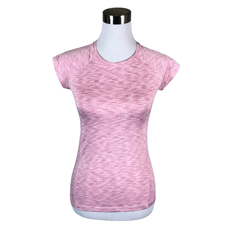 Unisex Energetics - Sports shirt, short sleeve, size 34 - Light pink ()