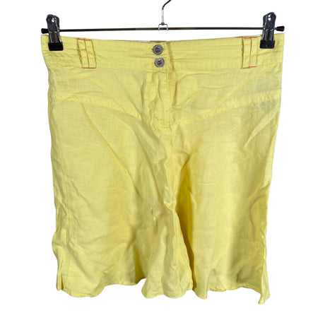 Unisex Ichi - Fabric skirt, size 34 - Yellow ()