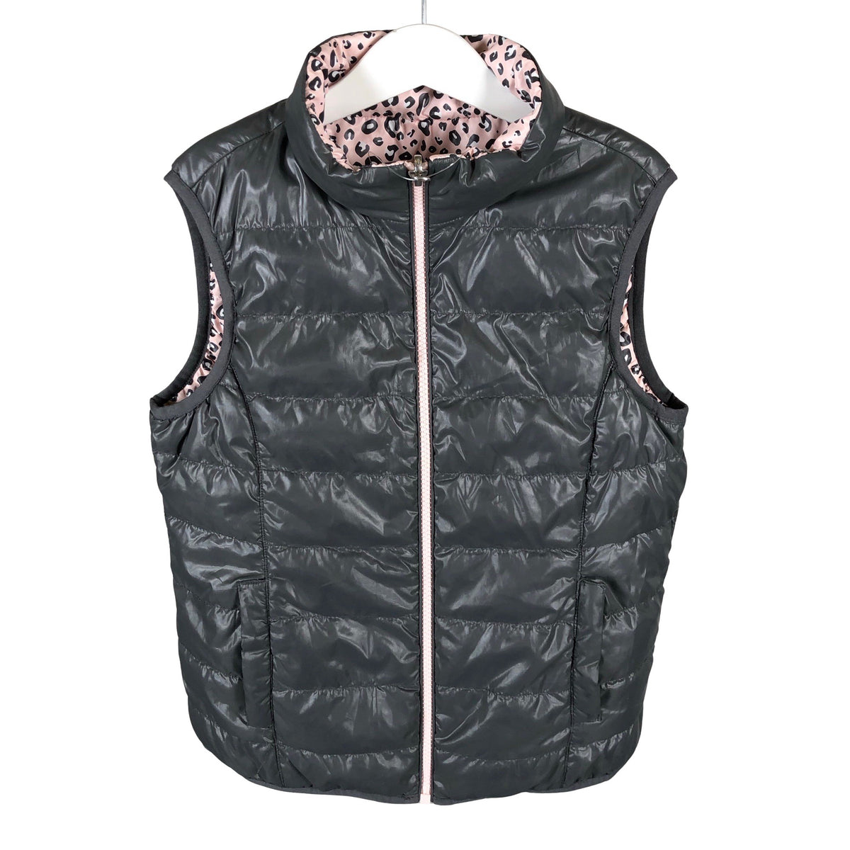Unisex Benetton - Winter vest, size 134 - 140 - Gray (1)