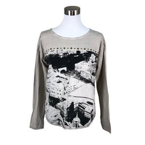 Unisex Garcia Jeans - Tricot shirt, size 40 - Gray (1)