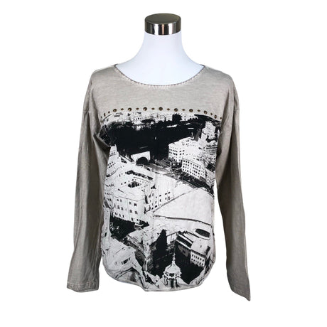 Unisex Garcia Jeans - Tricot shirt, size 40 - Gray ()