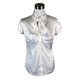 Unisex Avenue - Short-sleeved blouse, size 36 - White ()