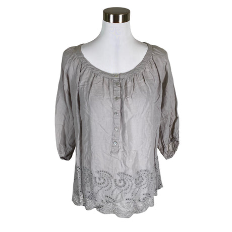 Unisex Bruuns Bazaar - Blouse, size 38 - Gray ()