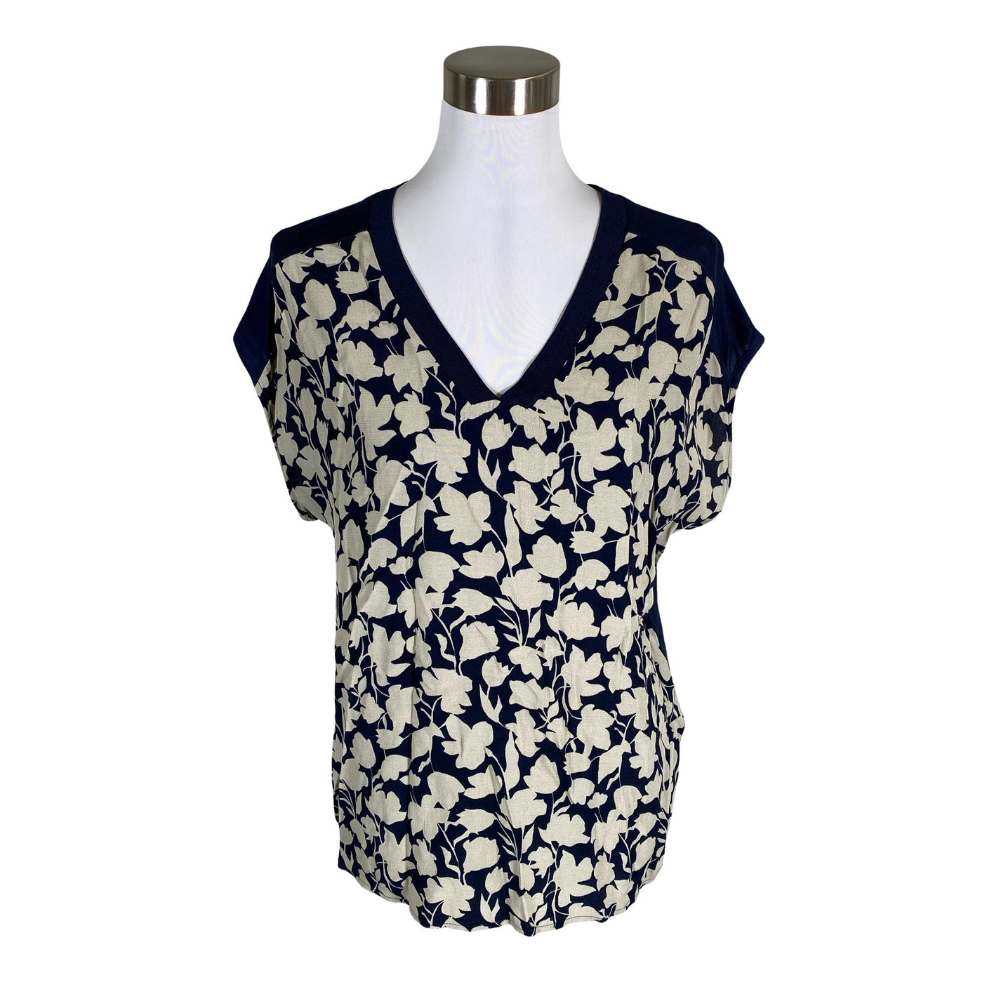Unisex Esprit - Short-sleeved blouse, size 38 - Blue (1)