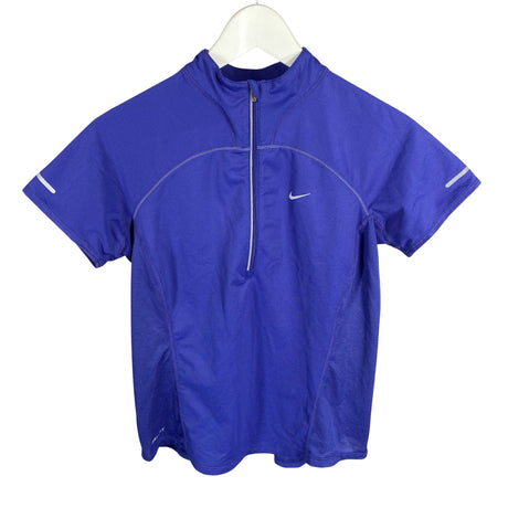 Unisex Nike - Sports shirt, short sleeve, size 36 - Blue ()