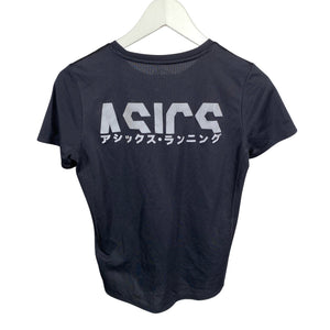 Unisex Asics - Sports shirt, short sleeve, size 34 - Black (2)
