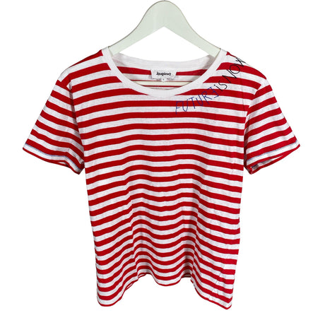 Unisex Desigual - T-shirt, size 40 - Red ()