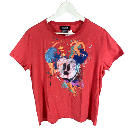 Unisex Desigual - T-shirt, size 42 - Red ()