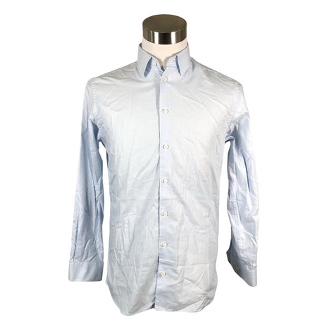 Unisex Selected - Collared shirt, size M - Light blue ()