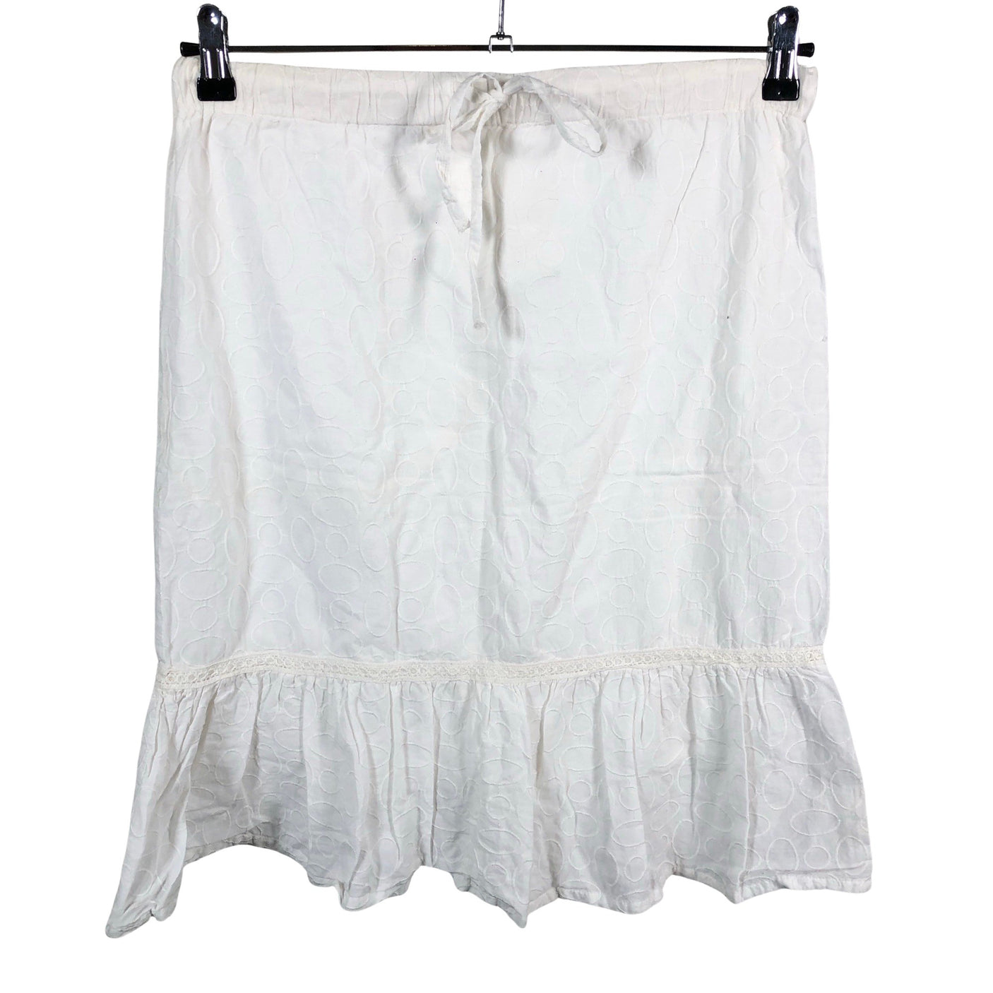 Unisex Kaffe - Fabric skirt, size 36 - Natural white (1)