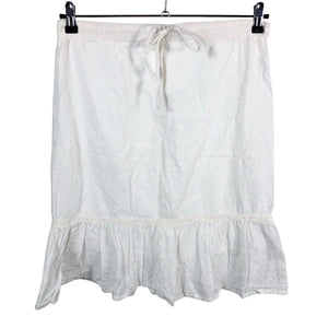 Unisex Kaffe - Fabric skirt, size 36 - Natural white (1)