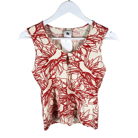 Unisex Nanso - Tricot tank top, size 36 - White ()