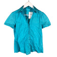 Unisex Esprit - Short-sleeved blouse, size 38 - Turquoise ()