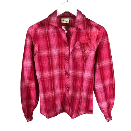 Unisex Luhta - Collared shirt, size 36 - Red ()