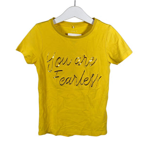 Unisex Name It - T-shirt, size 122 - 128 - Yellow (1)